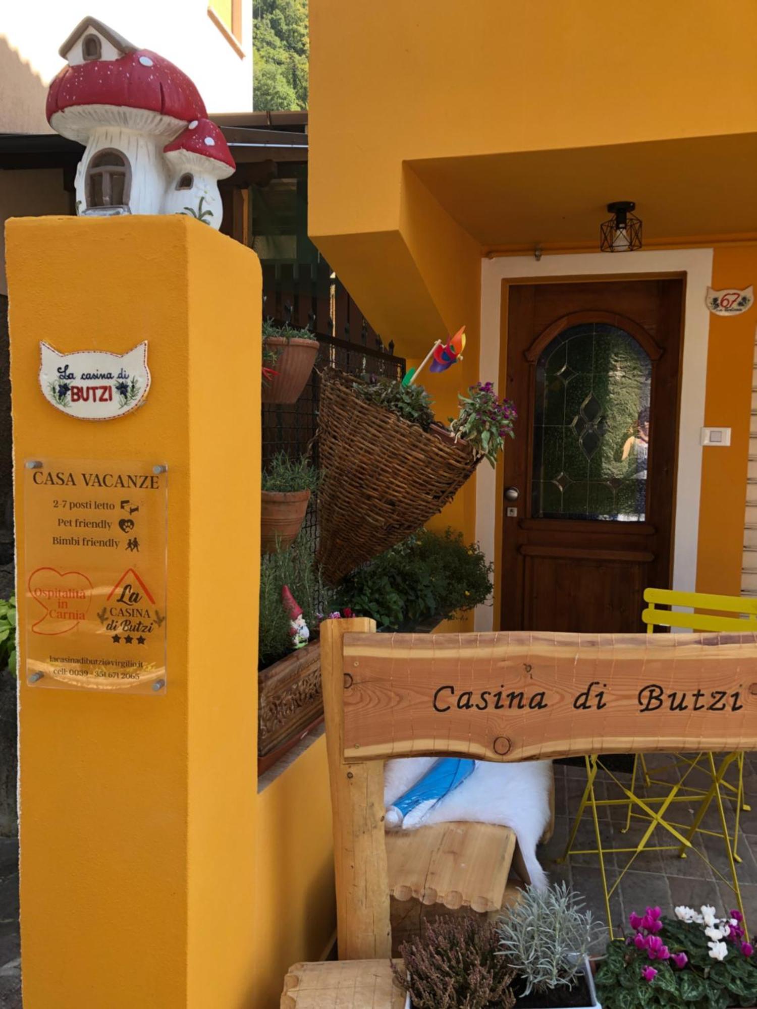 Holiday Guesthouse La Casina Di Butzi Pet Friendly - Terme Di Arta - Zoncolan Arta Terme Exteriör bild